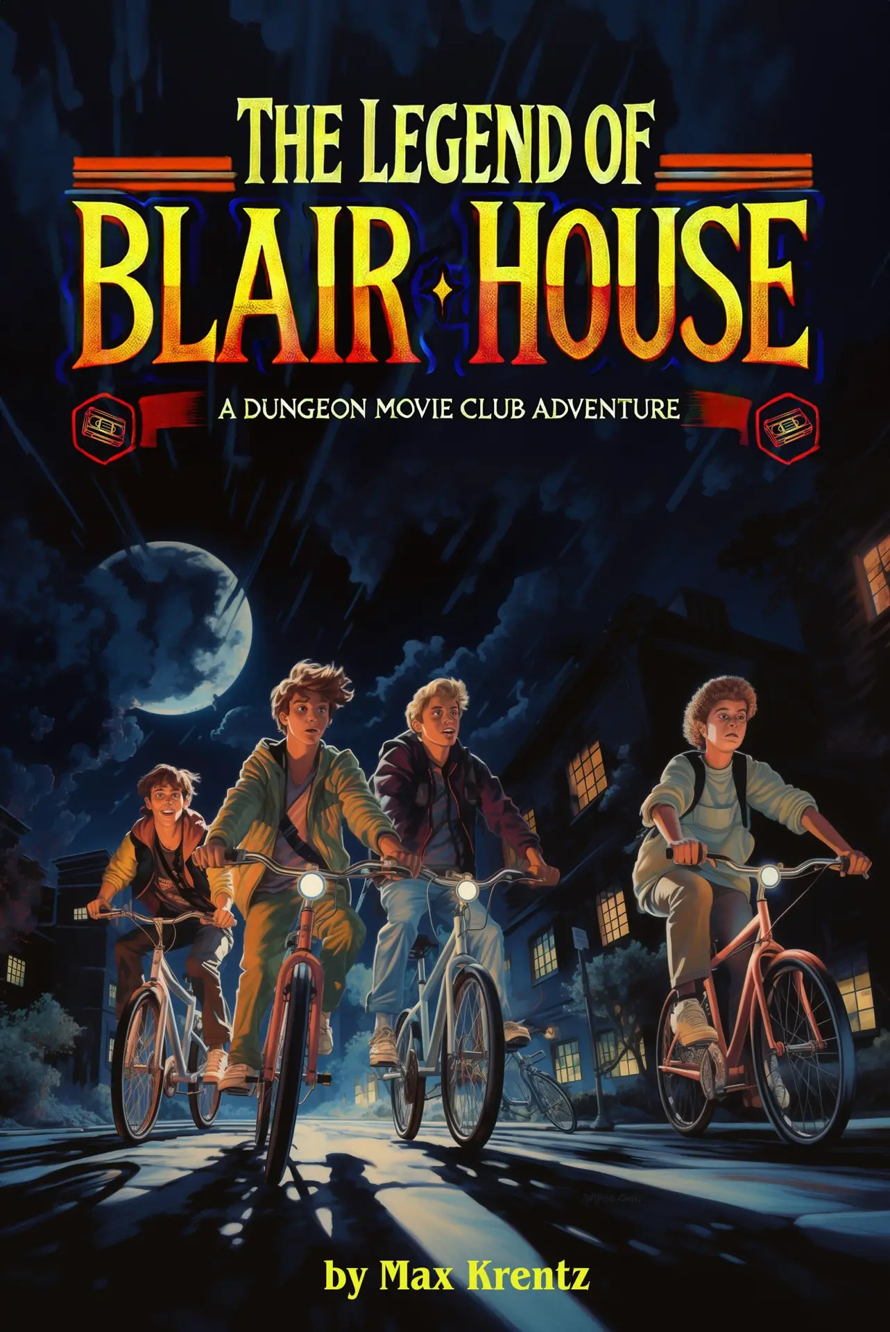 The Legend of Blair House: A Dungeon Movie Club Adventure book cover by Max Krentz
